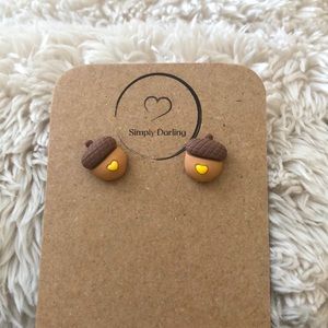 Acorn Earrings